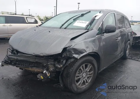 2013 Honda Odyssey Ex-L z USA, uszkodzony, nr VIN 5FNRL5H64DB024894